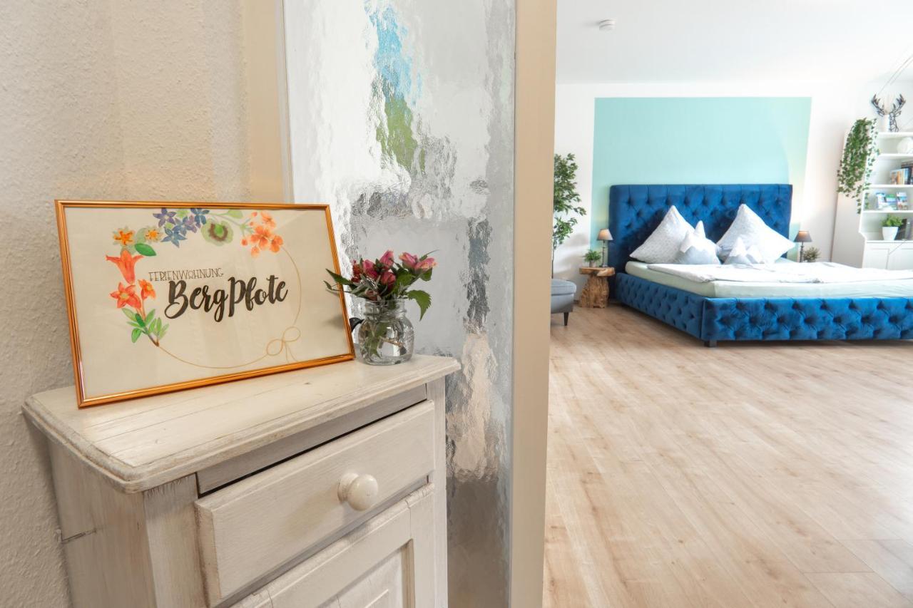 Ferienwohnung Bergpfote - Hund Herzlich Willkommen シャイデック エクステリア 写真